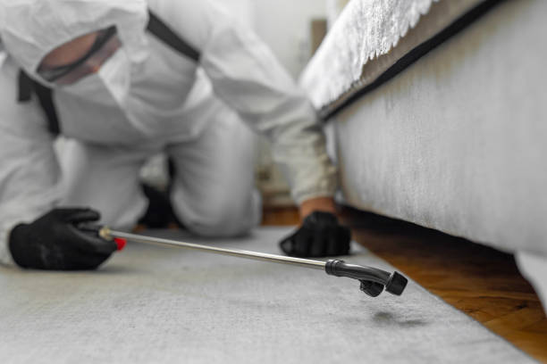 Professional Mosquito Control technician working in Corcoran, CA
